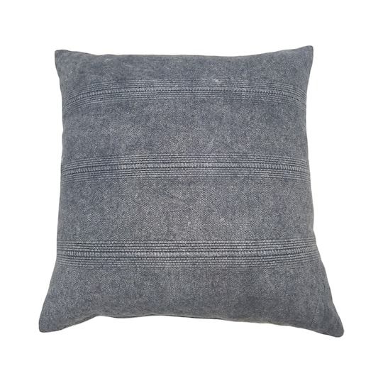 20" Stone Washed Navy Pillow by Ashland®